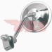 4" Universal Chrome Clamp-On Mirrors (1) - Choose Stem Length