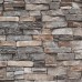 Abyssaly Brick Wallpaper Peel and Stick Faux Stone Brick Stick on Wallpaper 23.6" X 118" Thick Removable Wall Paper Contact Paper Self-Adhesive Home Decoration Fireplace Shelf Paper