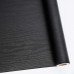 Abyssaly Peel and Stick Wallpaper Black Wood Contact Paper Decorative Self-Adhesive Film for Surfaces Easy to Clean Thickening Upgrade Increase Stomata and Reduces Bubble Generation 11.8 in X 78.7 in