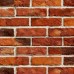 Abyssaly Brick Wallpaper Peel and Stick Red Brick Contact Paper for Bedroom 17.7" x 236" Vintage Faux Brick Wall Paper for Fireplace Kitchen Backsplash Accent Wall Home Decoration Backdrop