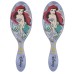 Wet Brush Disney Original Detangler Hair Brush, Ariel (Elegant Princess) - Ultra-Soft IntelliFlex Bristles - Detangling Brush Glides Through Tangles (Wet Dry & Damaged Hair) - Women & Men (Pack of 2)
