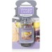Yankee Candle Car Air Fresheners, Hanging Car Jar® Ultimate Lemon Lavender Scented, Neutralizes Odors Up To 30 Days,Purple